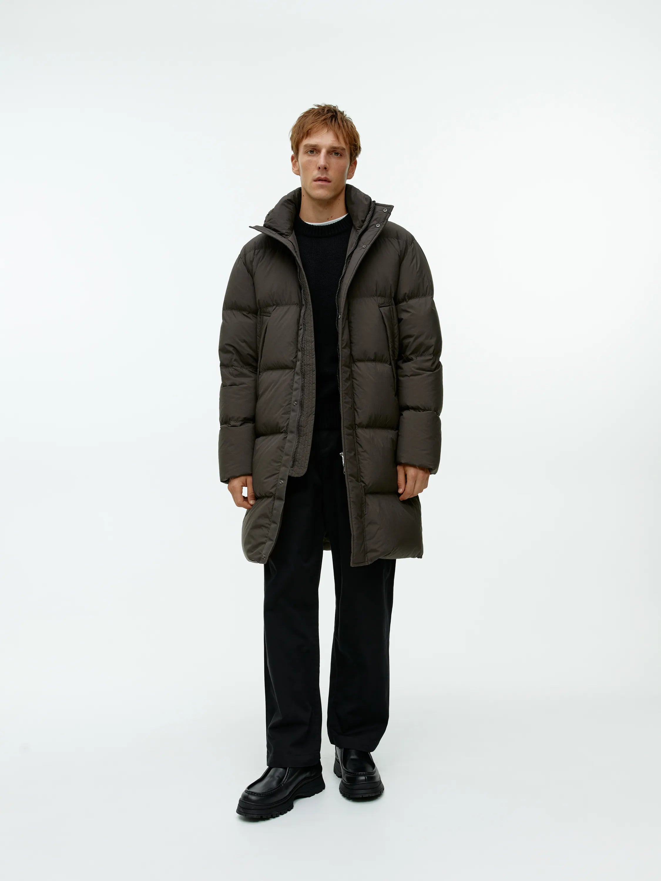 Long Down Puffer Jacket