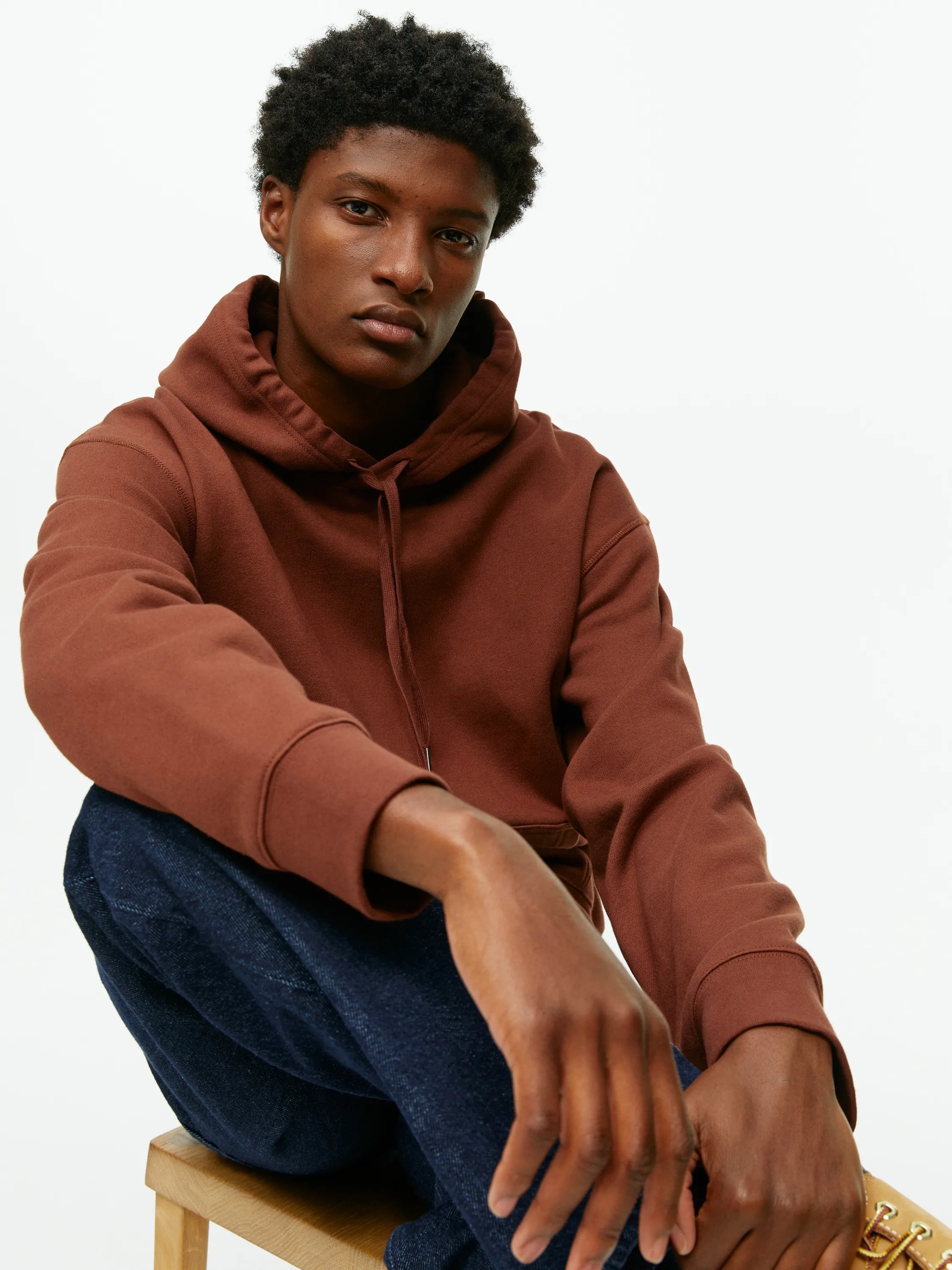 Relaxed Terry Hoodie