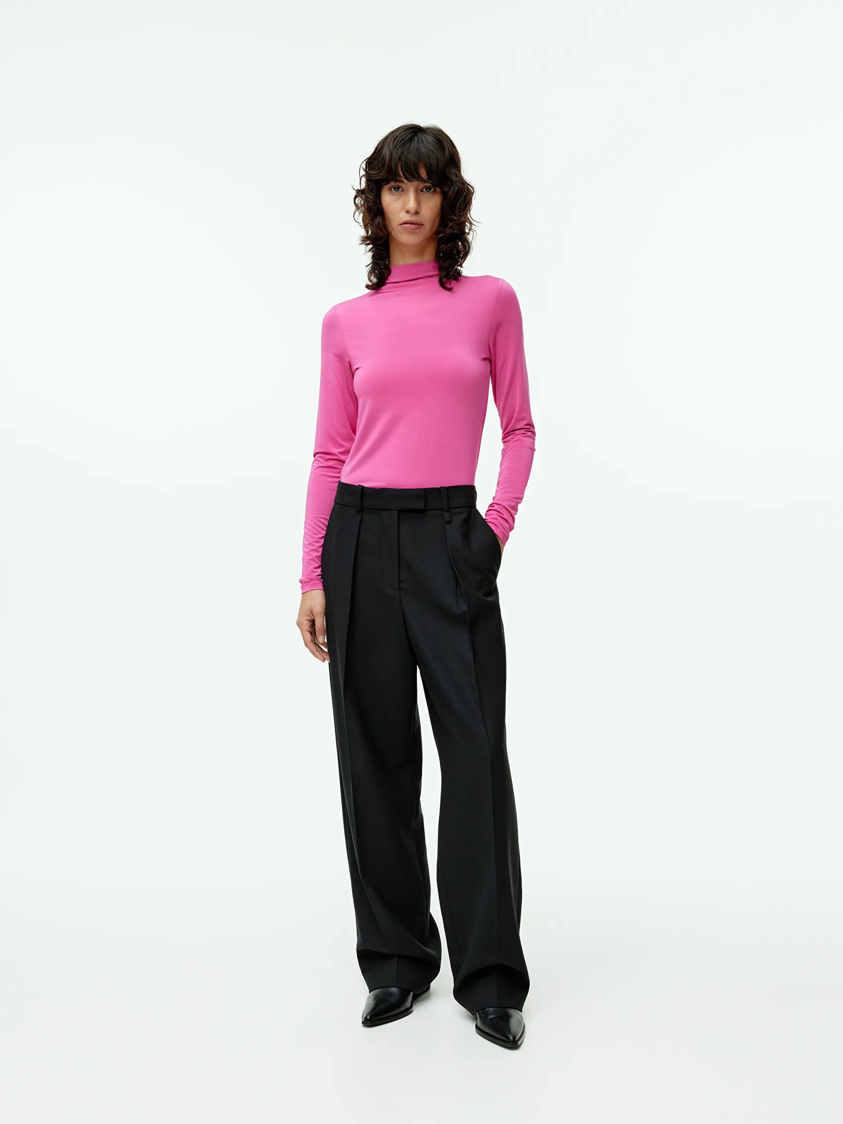 Mock Neck Top