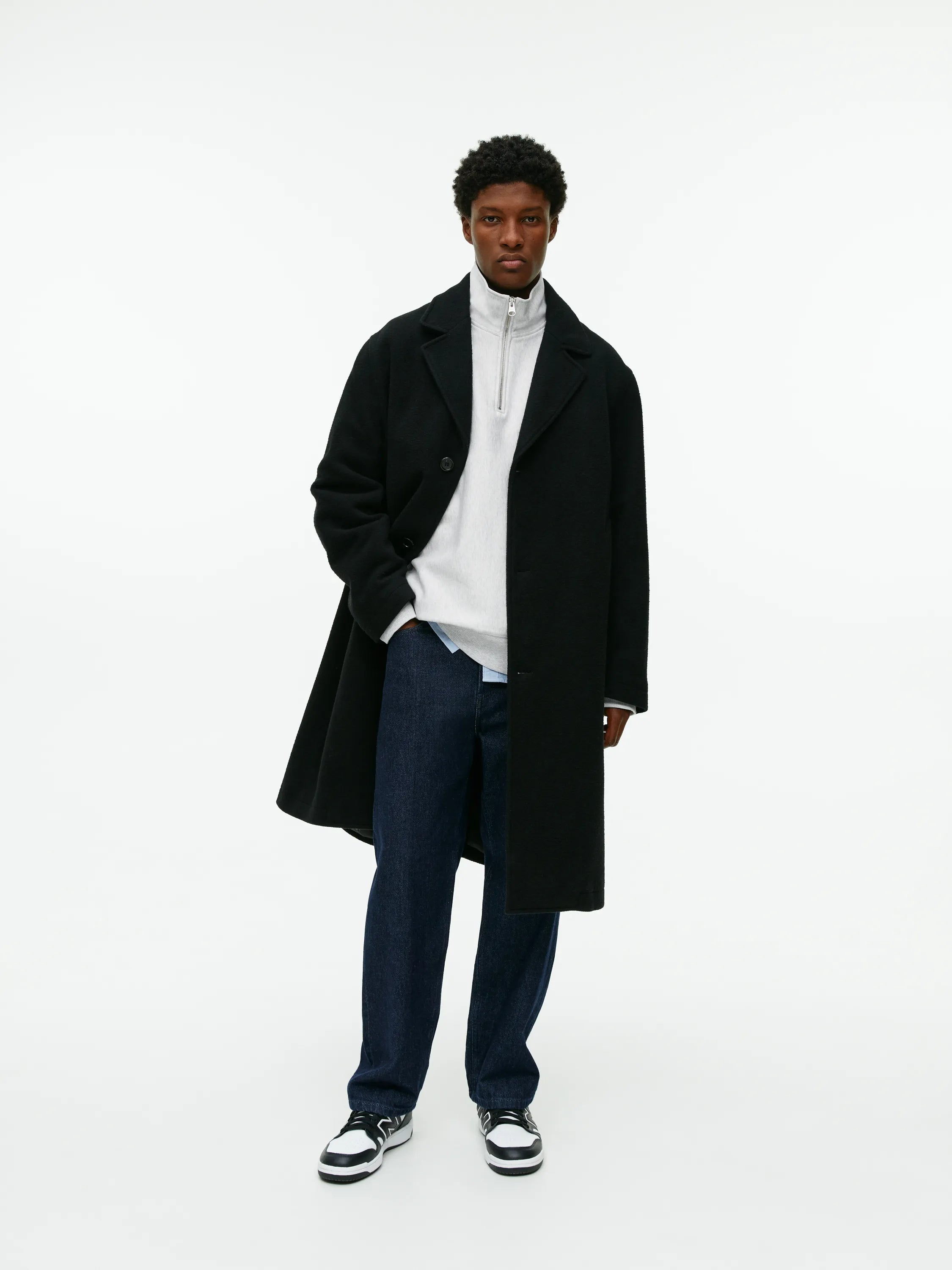 Heavyweight Half-Zip Sweatshirt