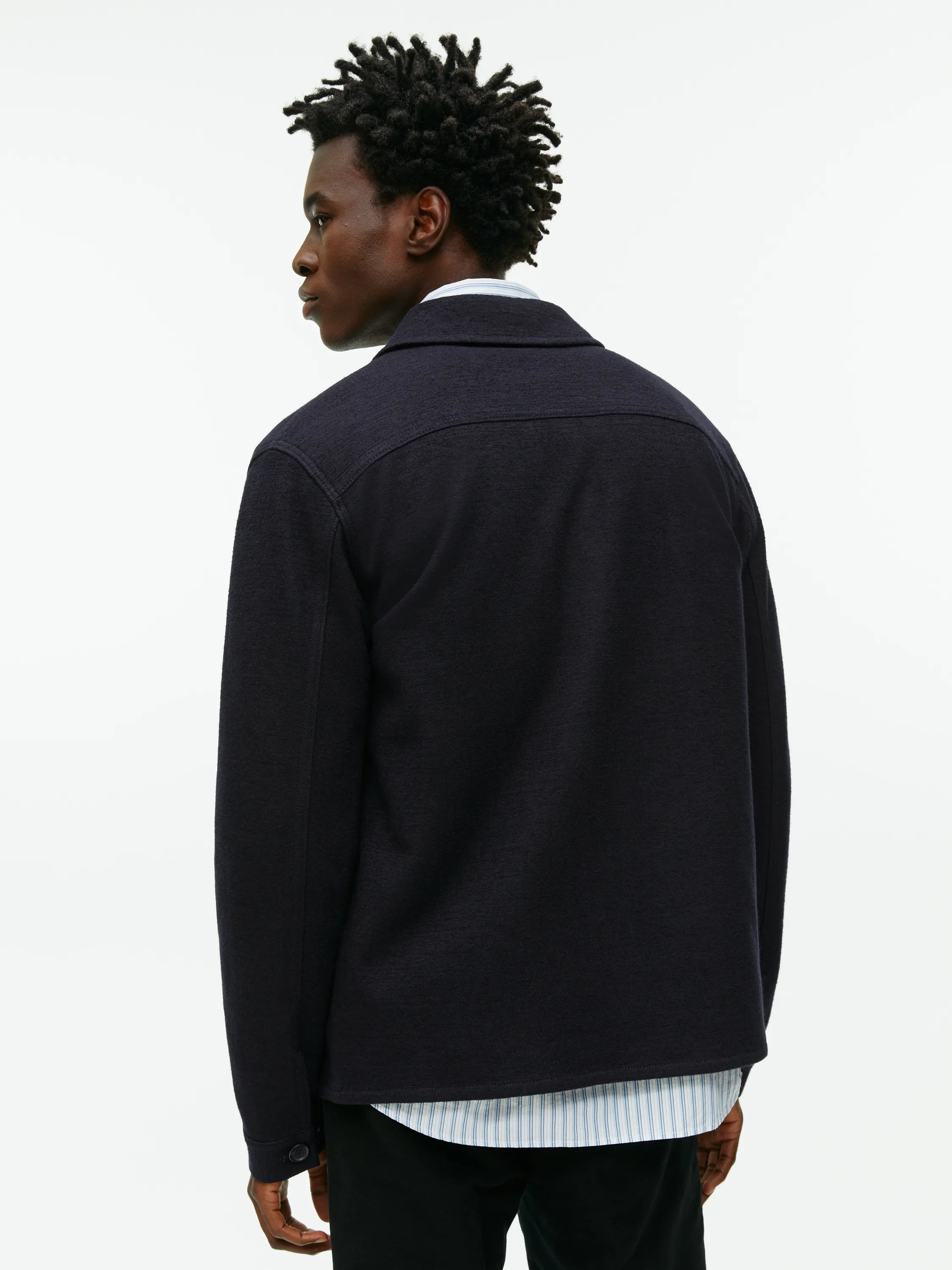 Jersey Wool Overshirt
