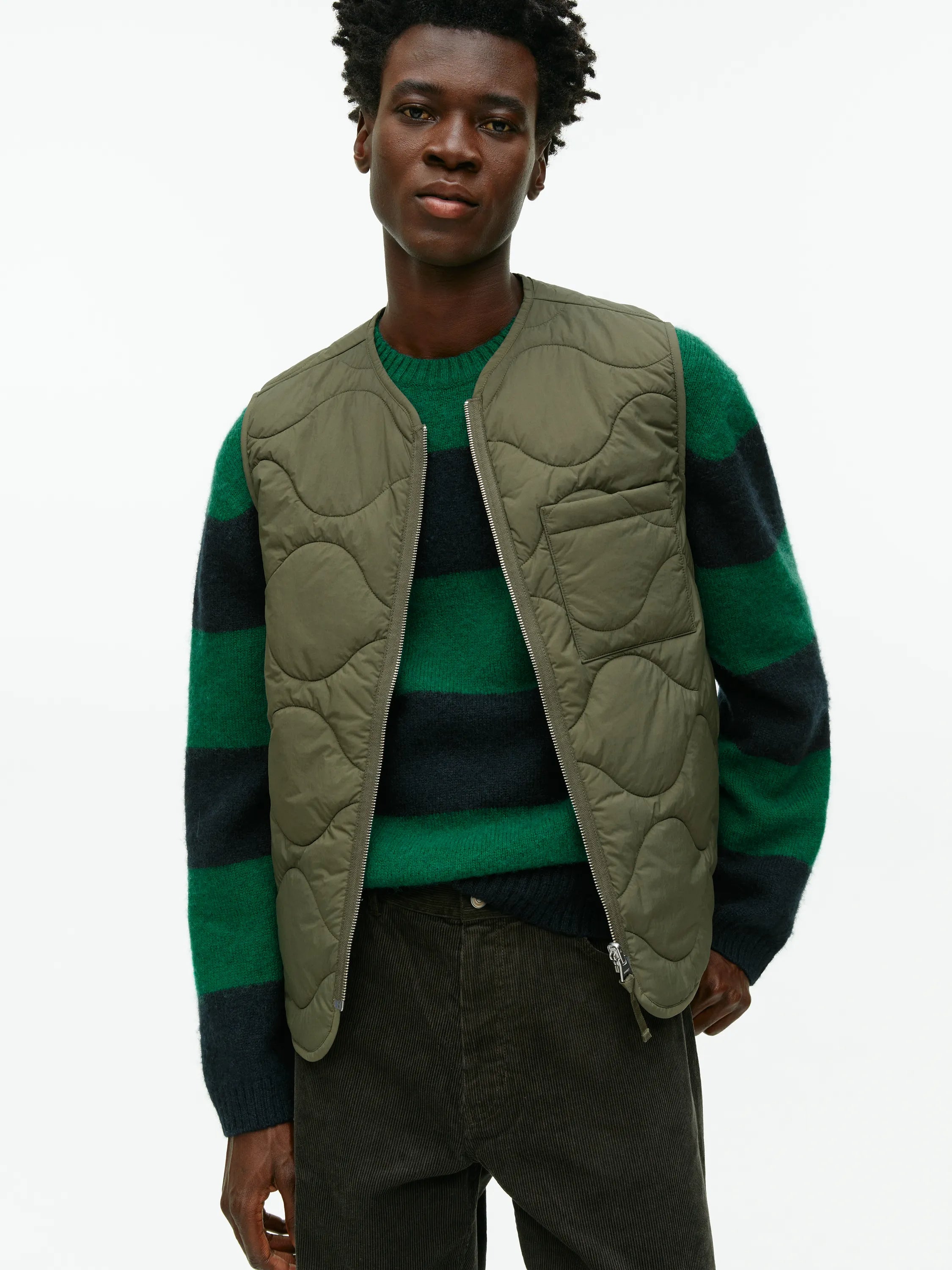 Quilted Liner Vest