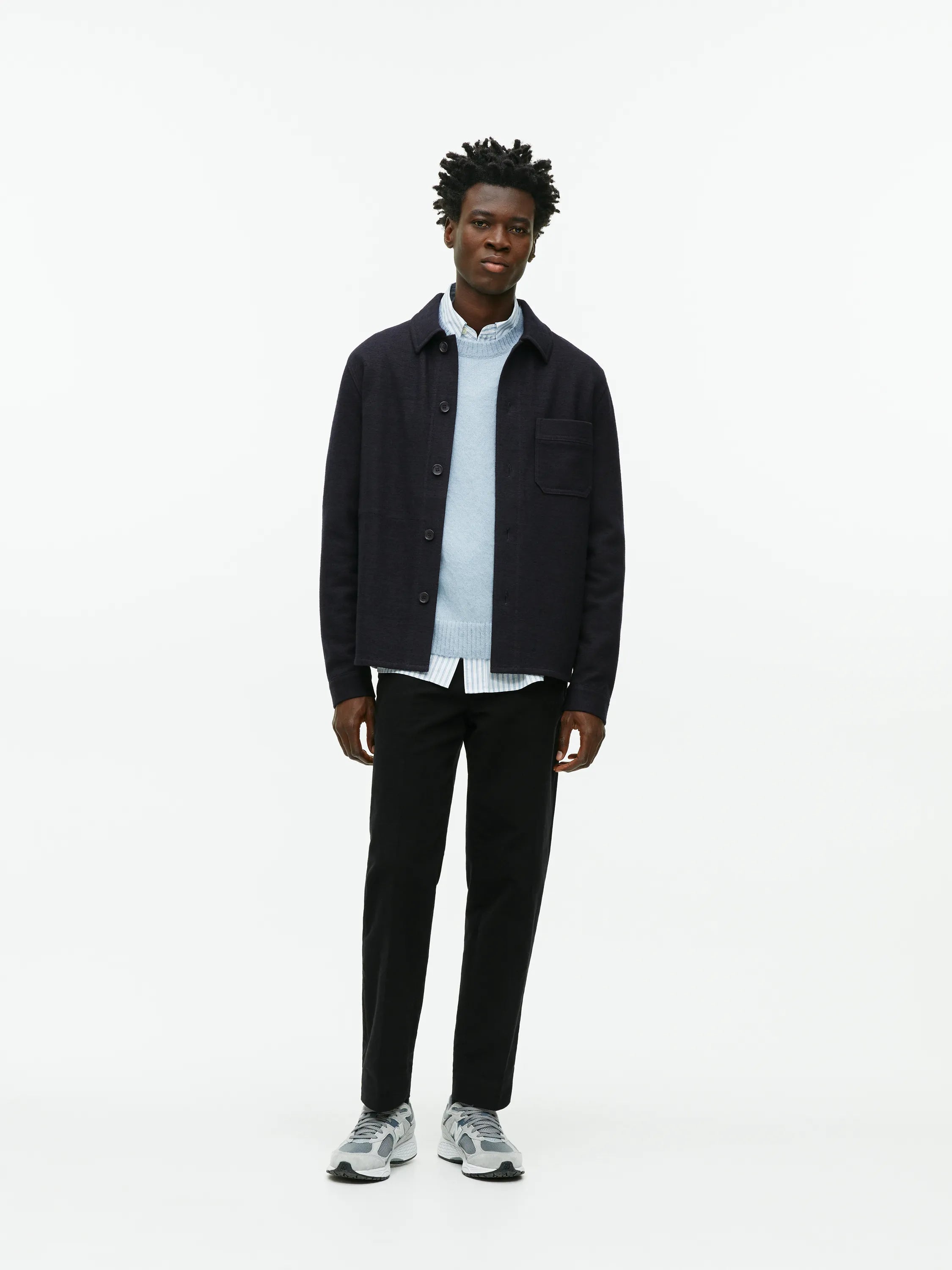 Jersey Wool Overshirt