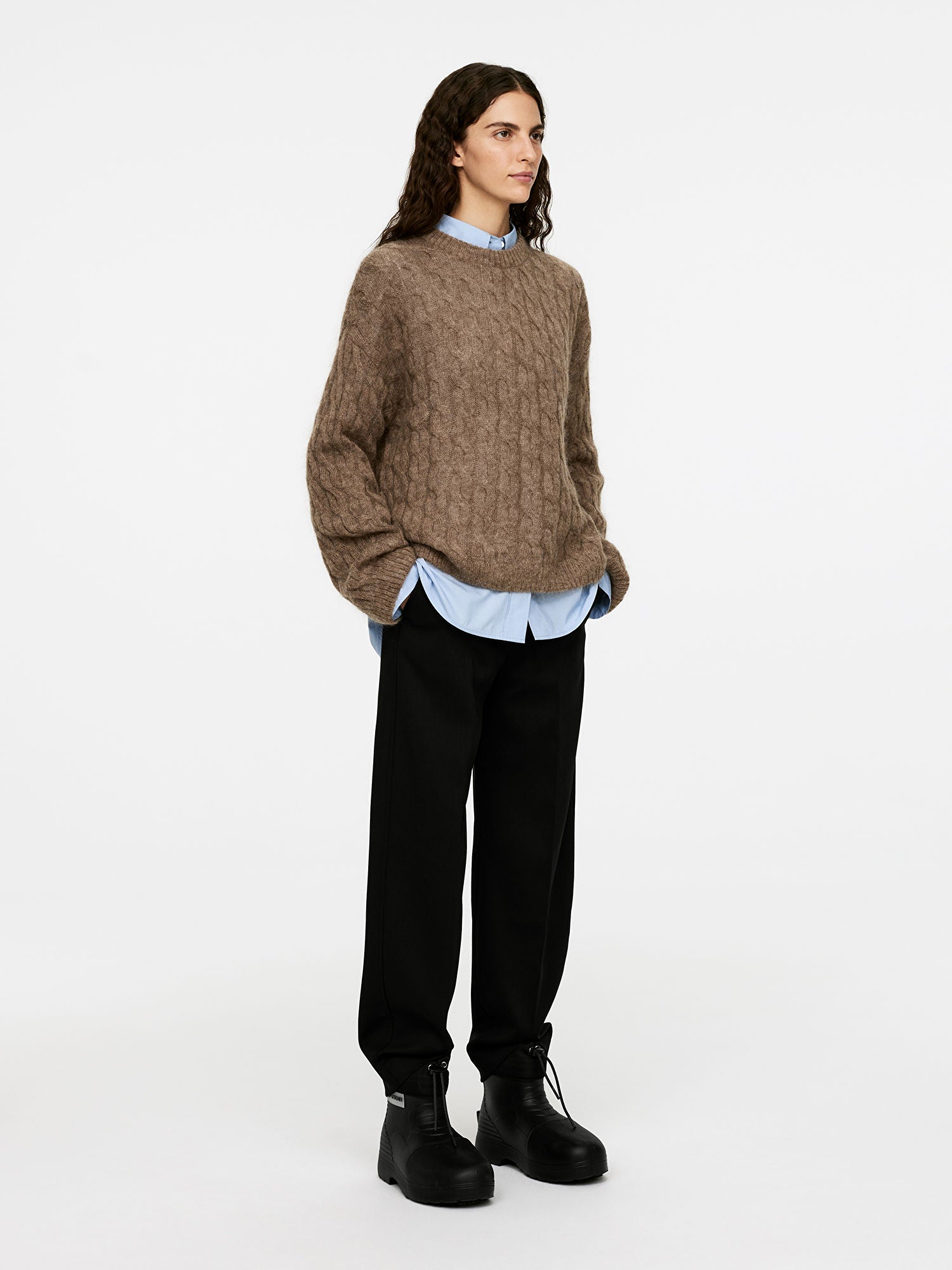 Mohair-Wool Blend Jumper