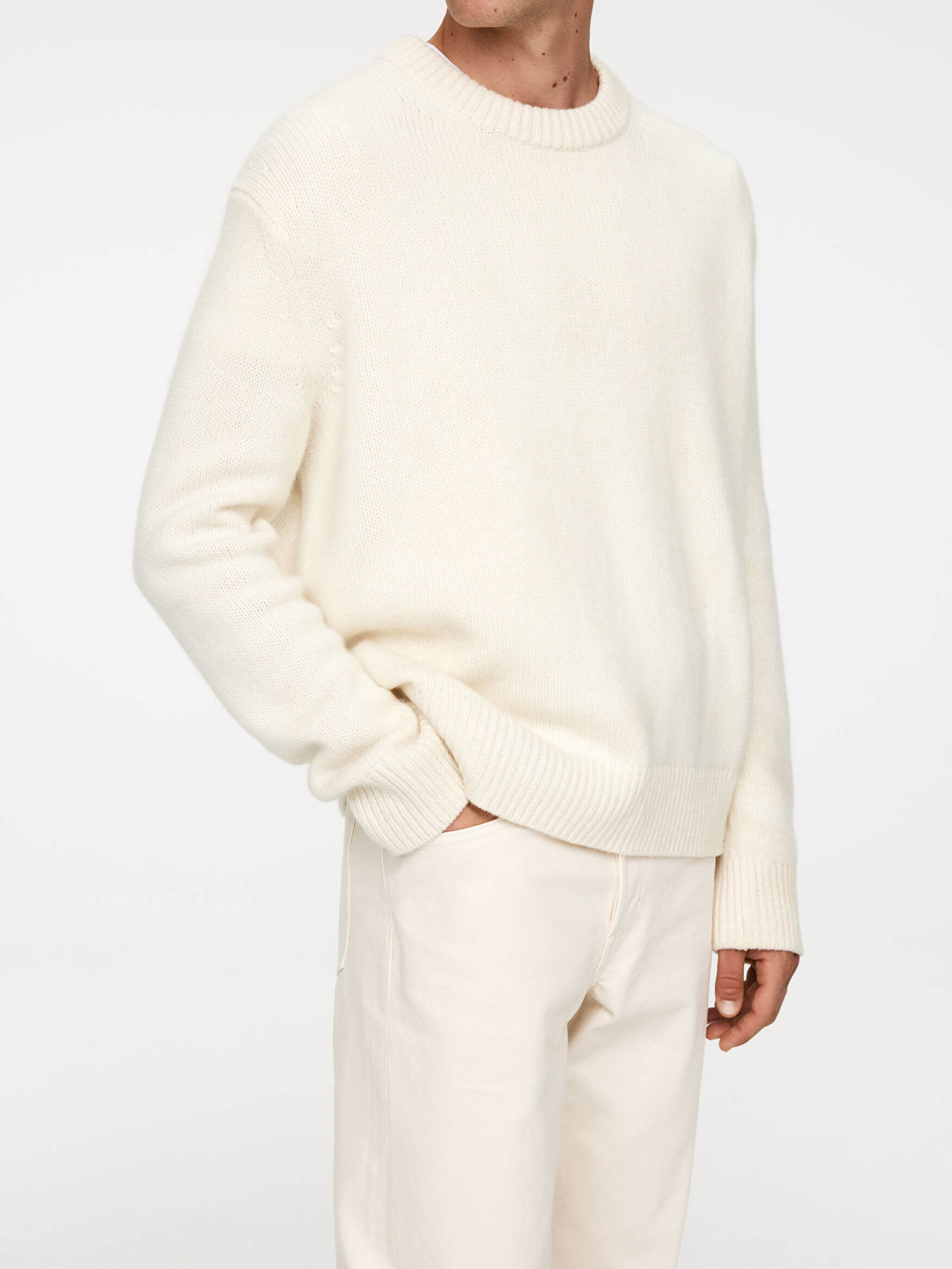 Heavy Knit Wool Blend Jumper with a very long title that might go off the page