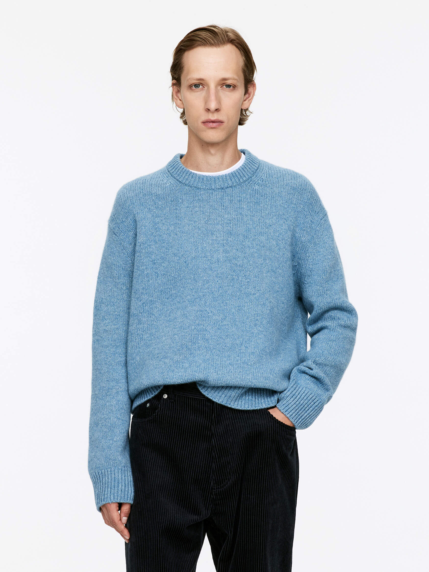 Heavy Knit Wool Blend Jumper with a very long title that might go off the page