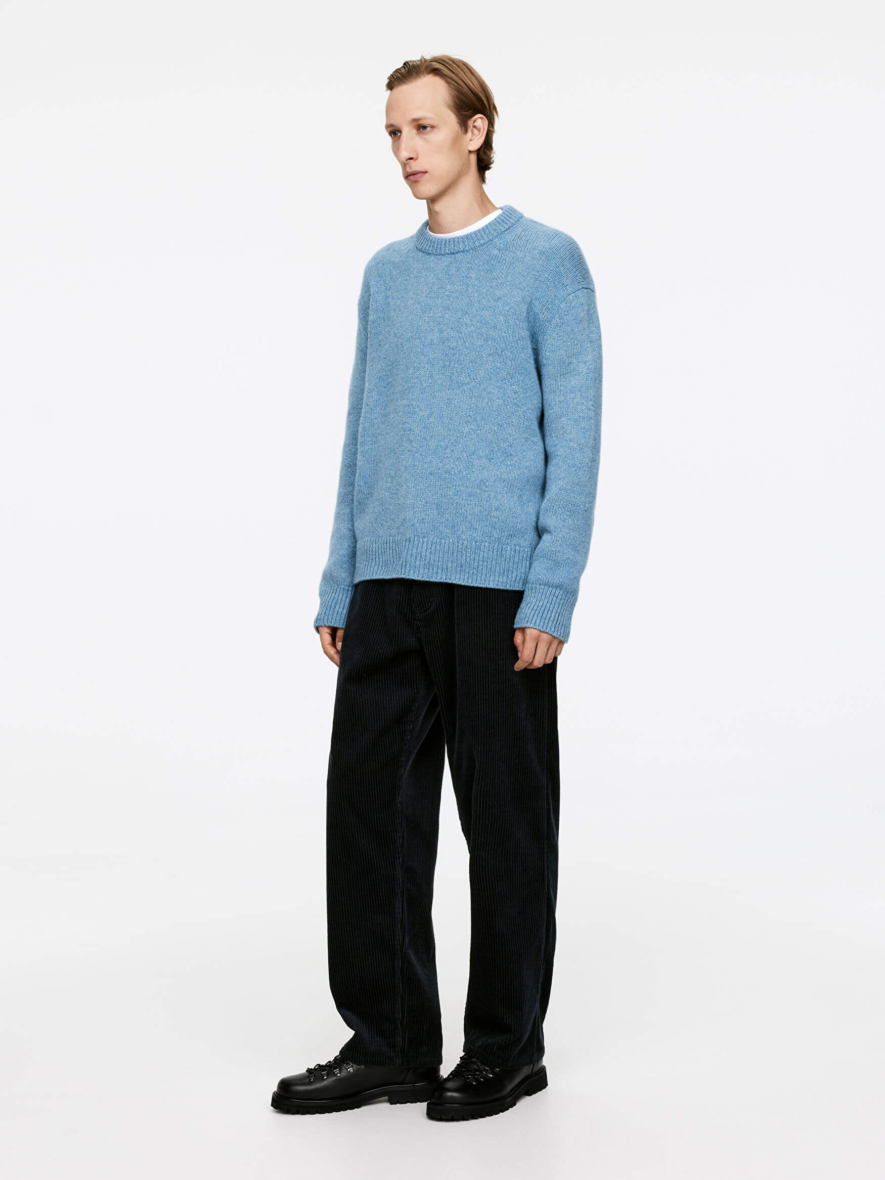 Heavy Knit Wool Blend Jumper with a very long title that might go off the page