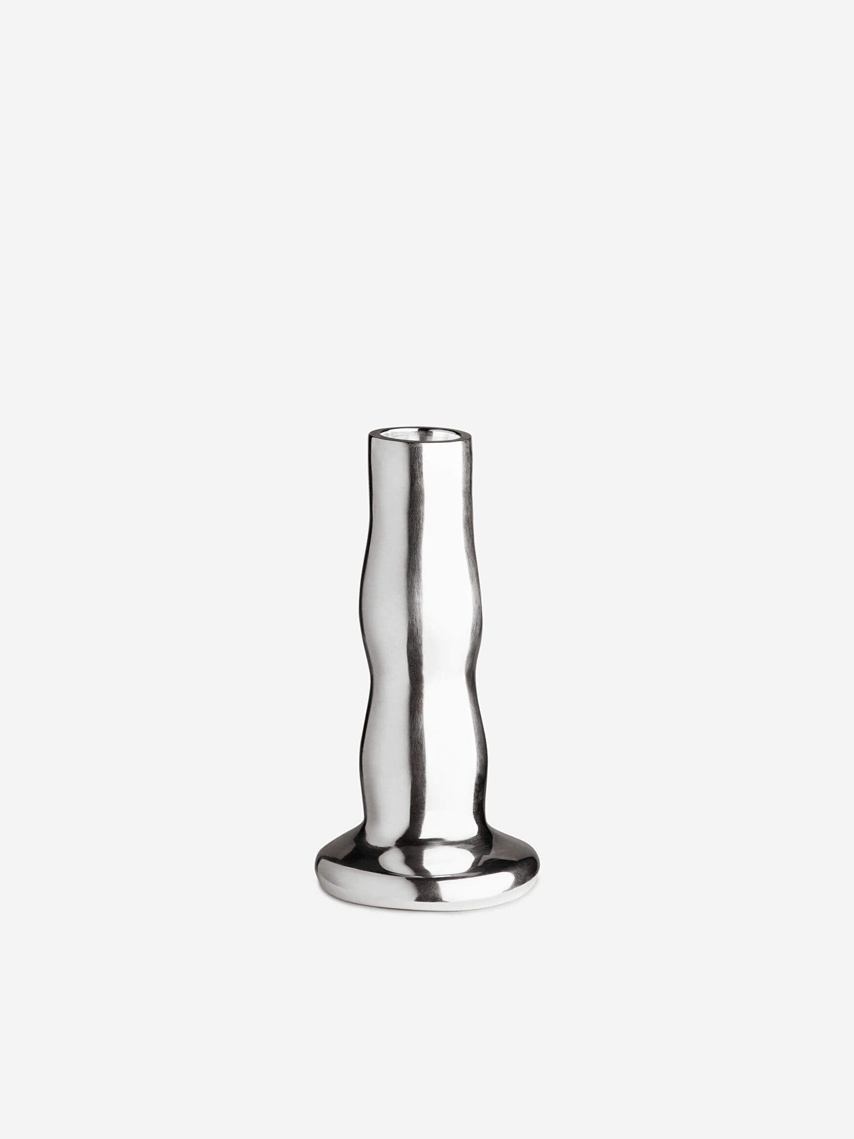 Silver-Plated Candle Holder