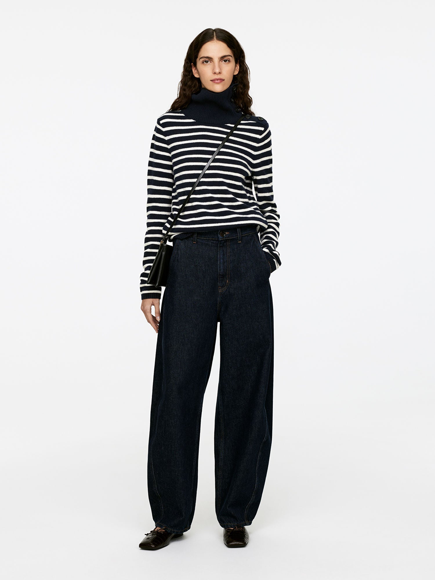 Soft Merino Wool Roll-Neck