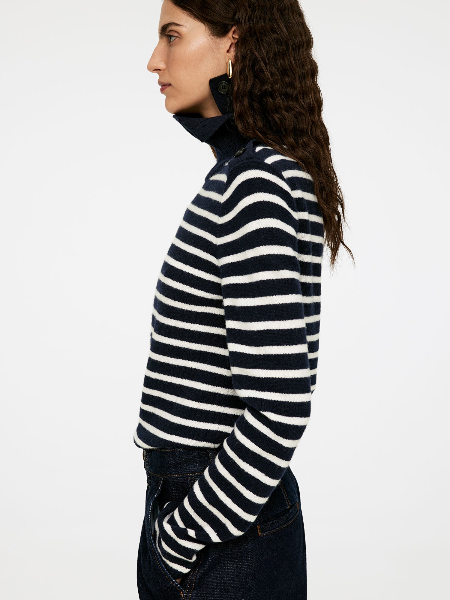 Soft Merino Wool Roll-Neck